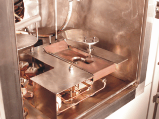 © Max-Planck-Institute for Solid-State-Research Electron gun in a standard high vacuum evaporation chamber.