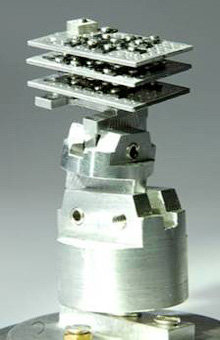 YBa2Cu3O7 crystal array for neutron scattering