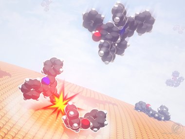 Slamming molecules opens new reaction paths