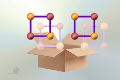 Checkerboard charge order on the Fe sites in Sr3Fe2O7. The two stacking patterns of charge order in adjacent FeO2 layers occur nearly randomly.