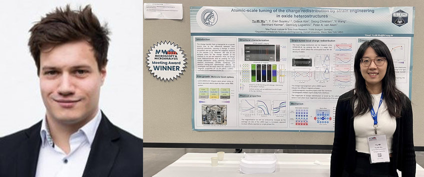 Awards for the StEM participation at the Microscopy and Microanalysis (M&M) Meeting 2022