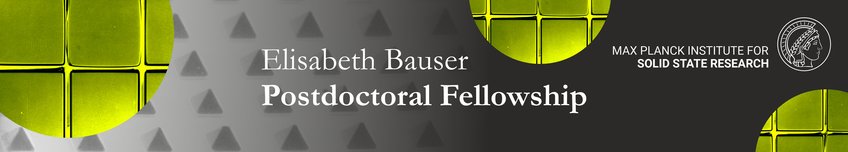 Elisabeth Bauser Postdoctoral Fellowship Elisabeth Bauser Postdoctoral Fellowship