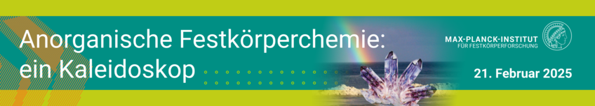 Anorganische Festkörperchemie: ein Kaleidoskop Anorganische Festkörperchemie: ein Kaleidoskop