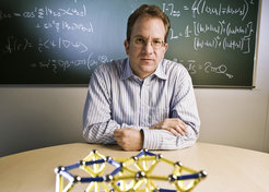 Roderich Moessner, director at the Max Planck Institute for the Physics of complex systems, investigates solids with exotic types of order - like spin ice in which megnetic monopoles can occur.